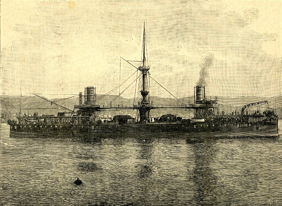 La corazzata Andrea Doria della prima divisione