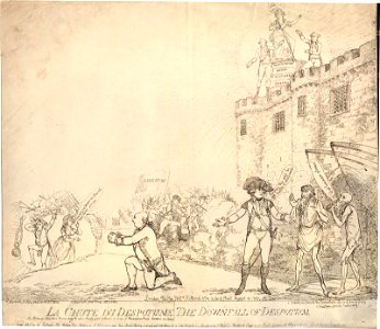 La chute du despotisme. The downfall of despotism. (BM 1851,0901.465)