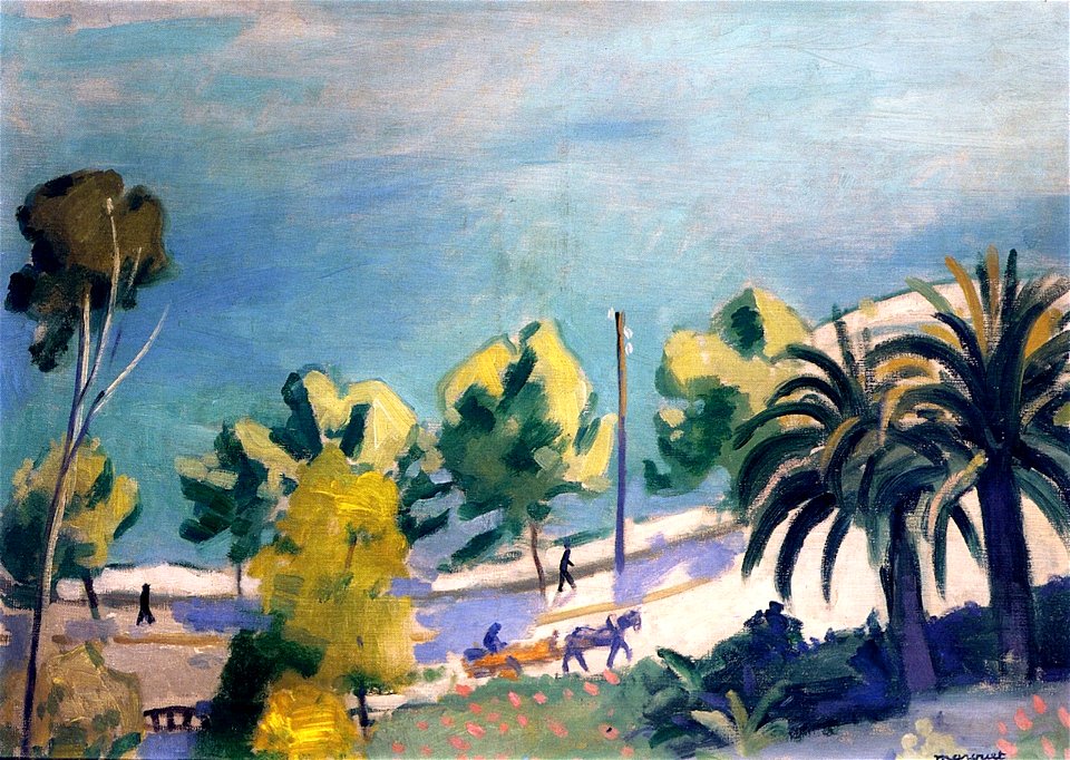 La Croisette a l'Estaque Albert Marquet (1918)