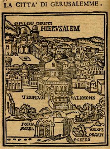 La Città di Gerusalemme - Bianco Noe - 1600