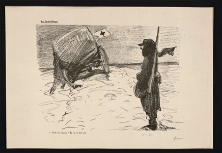 La Croix-Rouge. Cache ton drapeau ! Tu vas te faire tuer LCCN2015647930