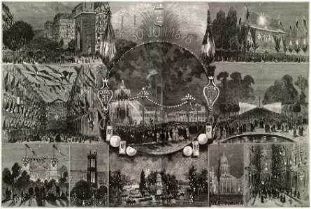 La fête nationale du 30 Juin, Exposition Universelle 1878