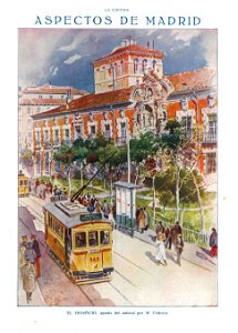 La Esfera, el Hospicio, Aspectos de Madrid, Nov. 20th 1915, by Mariano Pedrero