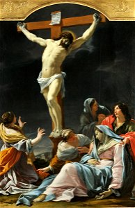 La Crucifixion - Simon Vouet (A 139). Free illustration for personal and commercial use.