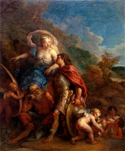 LA FOSSE Charles de 1690 Vénus présentant des armes à Enée