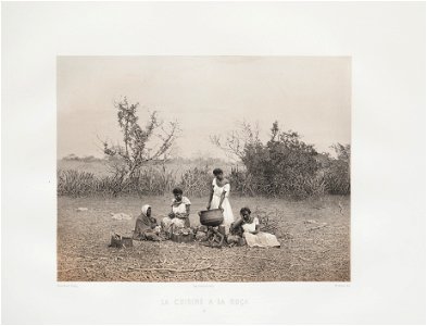 La cuisine a la roça, da Coleção Brasiliana Iconográfica