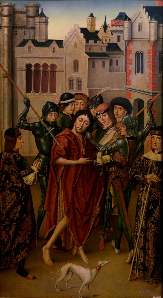 La detención de San Juan Bautista, del Maestro de Miraflores (Museo del Prado)