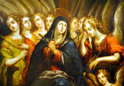 La Dolorosa (Cristóbal de Villalpando) 01 detalle
