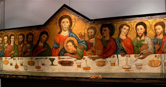 La Cène (atelier du Maître de la Madeleine)