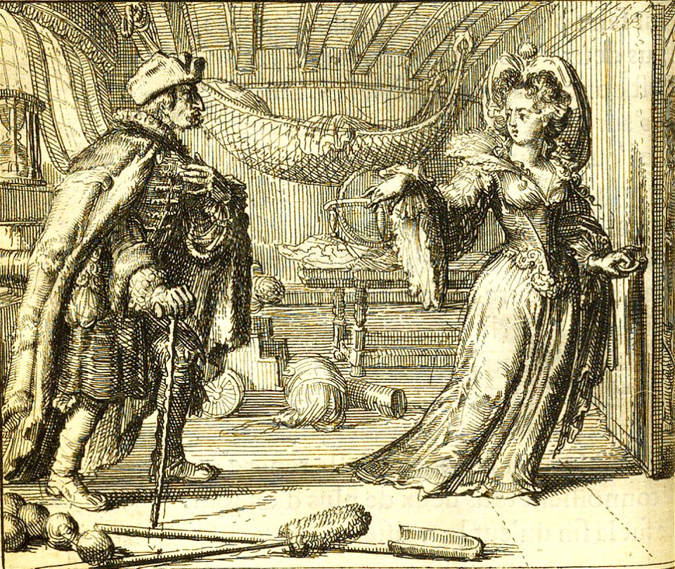 La Fontaine - Contes et nouvelles - Romeyn de Hooghe - Le Calendrier des vieillards