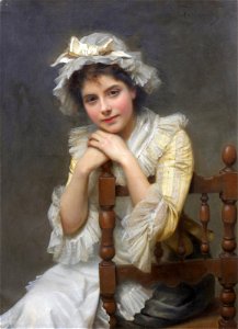 La domestica carina, by Michele Gordigiani