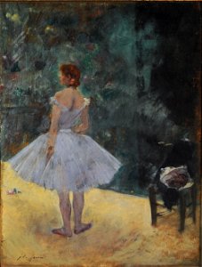 La danseuse - Jean-Louis Forain. Free illustration for personal and commercial use.