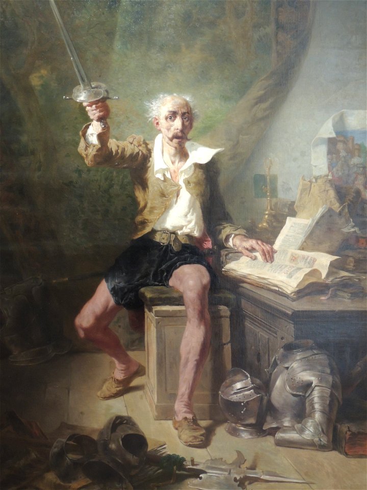 La lecture de Don Quichotte (Nanteuil)