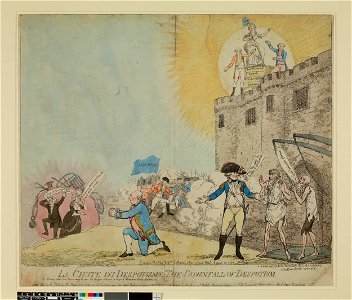 La chute du despotisme. The downfall of despotism (BM 1925,0701.11 1)