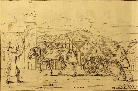 LA Helvig - Scenen aus dem Leben eines Vikars 1842 (Einzelblatt)