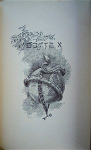 La Europa Salvaje, exploraciones al interior de la misma, 1894, inner page by Mariano Pedrero. Free illustration for personal and commercial use.