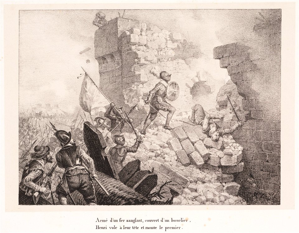 La henriade barricade, objectnr A 15493