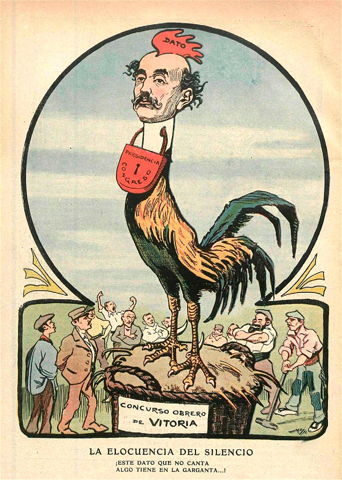 La elocuencia del silencio, de Moya, Gedeón, 19-08-1904
