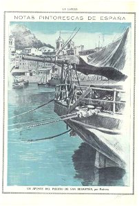La Esfera, Puerto San Sebastián, 21 Agosto 1915, por Mariano Pedrero