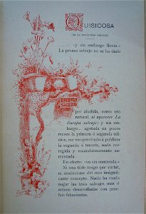 La Europa Salvaje, exploraciones al interior de la misma, 1894, drawing by Mariano Pedrero