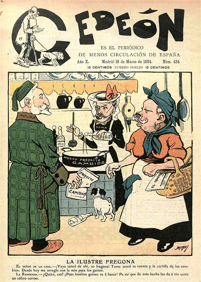 La ilustre fregona, de Moya