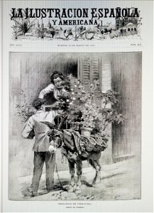 La Ilustración Española y Americana, March 30th 1902, cover by Mariano Pedrero