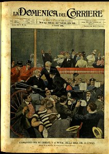 La Domenica Del Corriere - 5 Agosto 1900 - n. 31 - Copertina