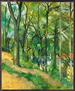 La Côte Saint-Denis à Pontoise, par Paul Cézanne, FWN 107