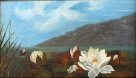 Water Lilies by John La Farge, c. 1877-1882