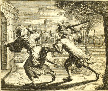 La Fontaine - Contes et nouvelles - Romeyn de Hooghe - Le cocu battu et content