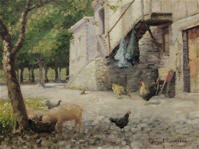 La cour de ferme (Lemaître)