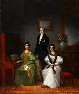 La familia de Manuel de la Pezuela y Ceballos (Museo del Romanticismo de Madrid)