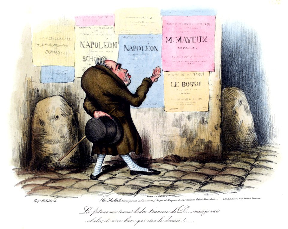 La fortune m'a tourné le dos