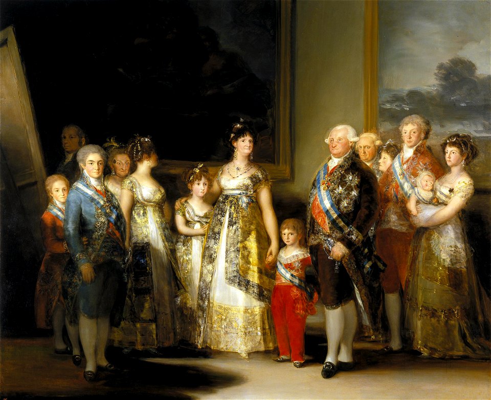La familia de Carlos IV