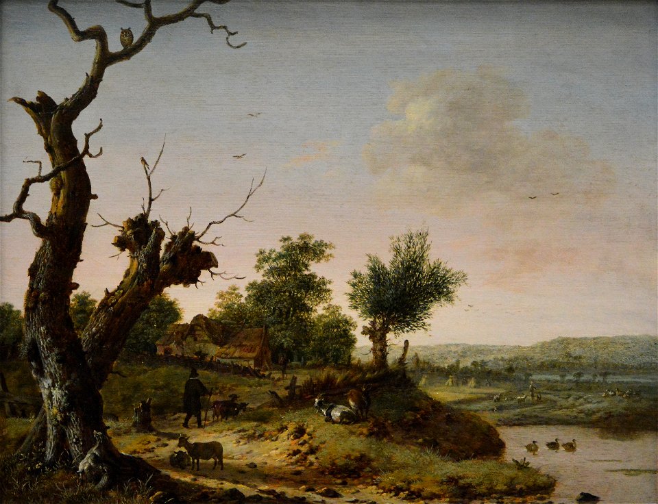 La Ferme - Dirck Wijntrack - Musée du Louvre