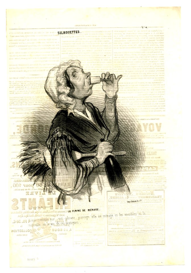 La femme de ménage (The cleaning lady) (BM 1910,0324.131)