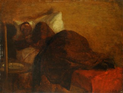 La esposa del autor - Jean-François Millet