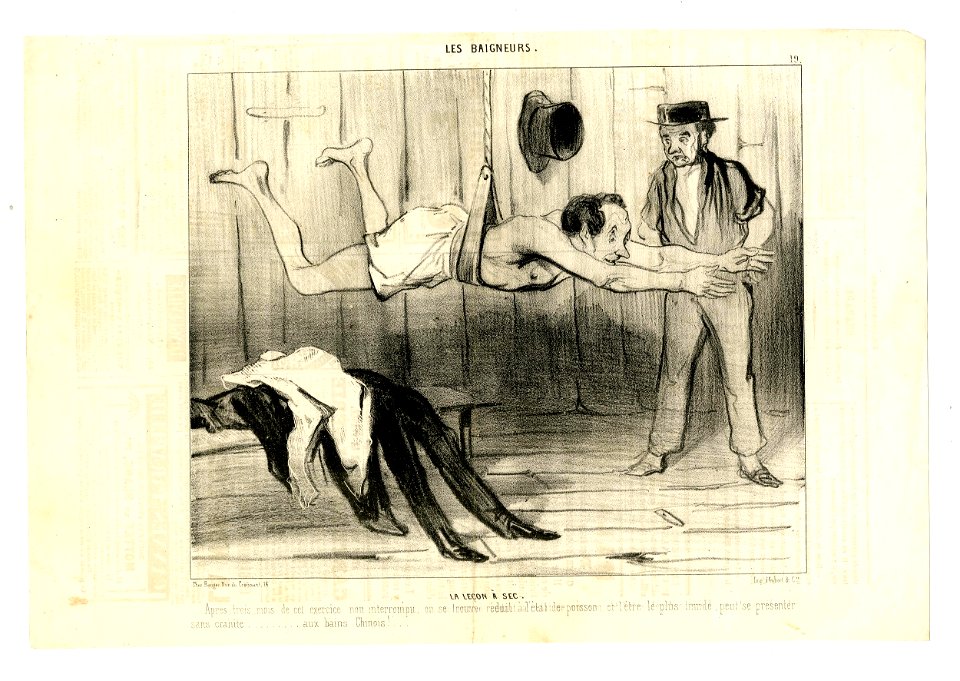 La leçon à sec (Dry lesson) (BM 1910,0324.36)