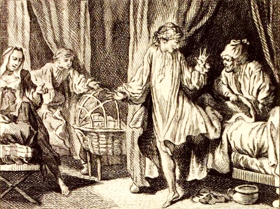 La Fontaine - Contes et nouvelles - II . Le Berceau