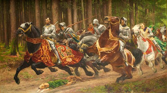 La Fuite de Charles le Téméraire