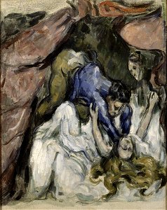 La Femme étranglée, par Paul Cézanne, FWN 636