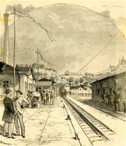 La ferrovia funicolare sul colle di Superga