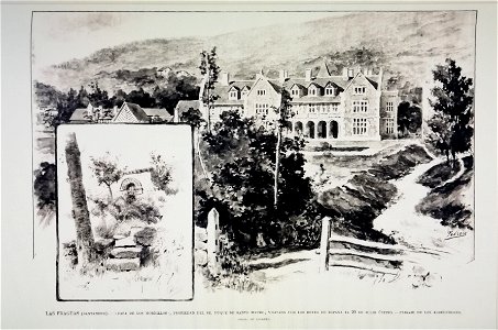 La Ilustración Española y Americana, Las Fraguas, Aug 8th 1906, by Mariano Pedrero