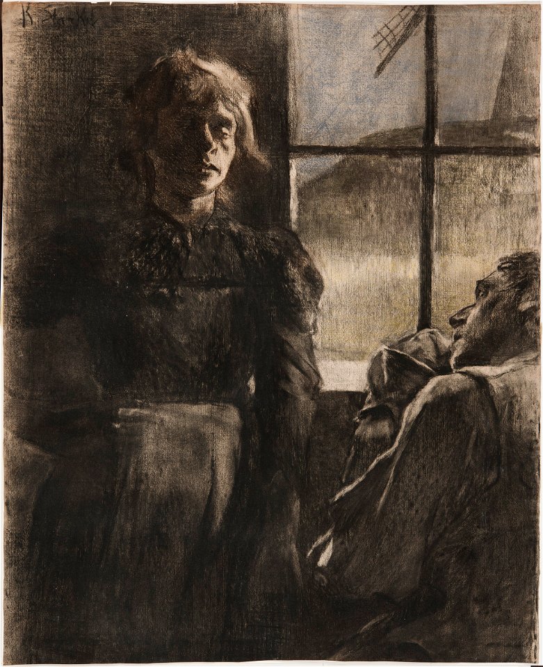 La fille de l'aveugle (Konrad Starke) - Nationalmuseum - 24432