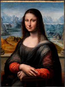 La Gioconda (copia del Museo del Prado) (restaurada)