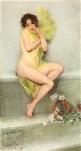 La frileuse - Pierre Carrier-Belleuse