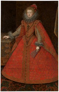 La infanta María de Austria, futura reina de Hungría, de Rodrigo de Villandrando (Museo del Prado)