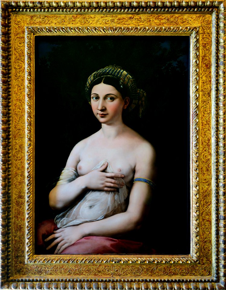 La Fornarina by Raffaello