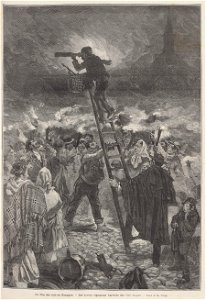 La fête des rois en Espagne, les gallegos signalant l'arrivée des rois mages, de Vierge