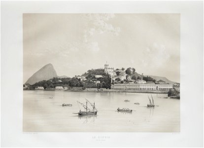 La Gloria - Rio-de-Janeiro, da Coleção Brasiliana Iconográfica